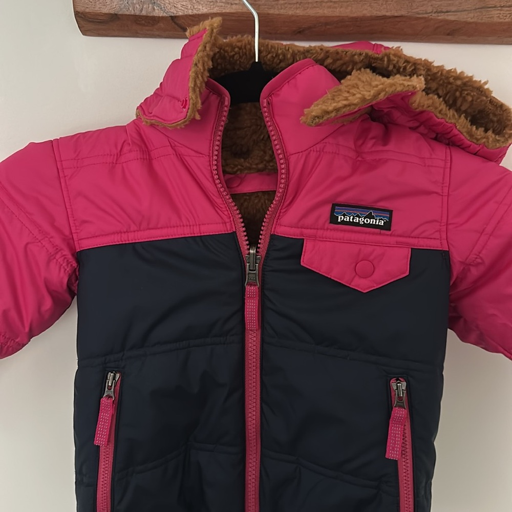 Patagonia Reversible Tribbles Hooded Jacket - Picture 2 of 4